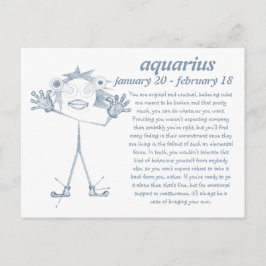 Aquarius [ - BitchScope - ] Postkarte
