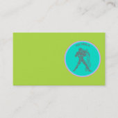 Aquarius Business Card Visitenkarte (Vorderseite)