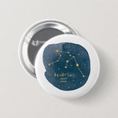 Aquarius Button (Vorne & Hinten)