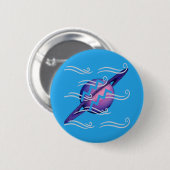 Aquarius Button (Vorne & Hinten)