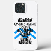 Aquarius  Case-Mate iPhone hülle (Rückseite)