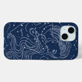Aquarius Case-Mate iPhone Hülle (Rückseite (Horizontal))