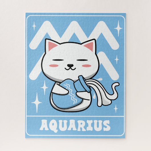 Aquarius Cat Puzzle (Vertikal)