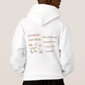Aquarius Child Zodiac Hoodie (Rückseite)