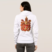Aquarius Coat of Arms Hoodie Jacket (Schwarz voll)