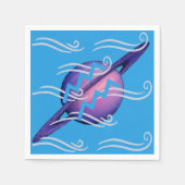 Aquarius-Cocktailservietten Serviette (Vorderseite)