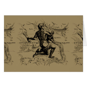 Aquarius Constellation Map von Hevelius