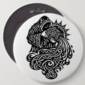 Aquarius — Der Wassermann von BurnsInHell Button (Vorne & Hinten)