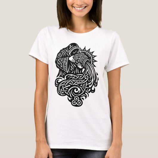 Aquarius — Der Wassermann von BurnsInHell T-Shirt (Vorderseite)