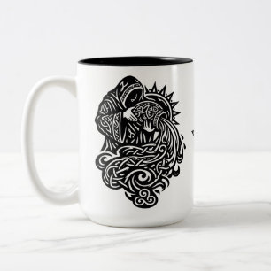 Aquarius — Der Wassermann von BurnsInHell Zweifarbige Tasse