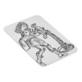 Aquarius (der Wasserträger) eine Abbildung aus Magnet (Rechte Seite)