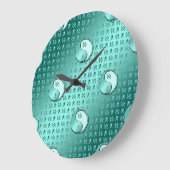 Aquarius der Wasserträger Große Wanduhr (Winkel)