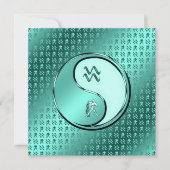 Aquarius der Wasserträger Karte (Vorderseite)