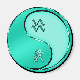 Aquarius der Wasserträger Magnet