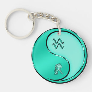 Aquarius der Wasserträger Schlüsselanhänger