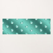 Aquarius der Wasserträger Yogamatte (Rückseite (Horizontal))