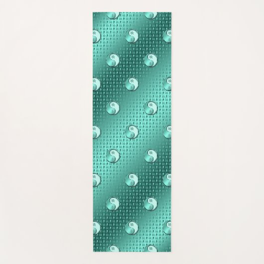 Aquarius der Wasserträger Yogamatte (Vorderseite)