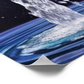 Aquarius, die Göttin der Wasserträger Poster (Ecke)