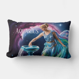 Aquarius Die Göttin des Wasserträgers Regenbogen g Lendenkissen