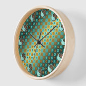 Aquarius & Earth Horse Uhr (Winkel)