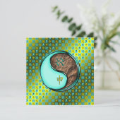 Aquarius & Earth Monkey Karte (Stehend Vorderseite)