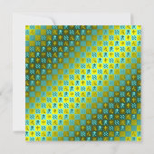 Aquarius & Earth Monkey Karte (Rückseite)