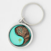 Aquarius & Earth Monkey Schlüsselanhänger (Vorne)