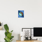 Aquarius & Earth Ox Poster (Heimbüro)