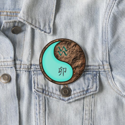 Aquarius & Earth Rabbit Button (Beispiel)