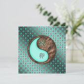 Aquarius & Earth Rabbit Karte (Stehend Vorderseite)