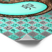 Aquarius & Earth Rabbit Poster (Ecke)