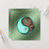 Aquarius & Earth Rat Karte (Vorderseite/Rückseite Beispiel)