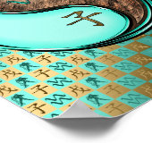 Aquarius & Earth Rat Poster (Ecke)