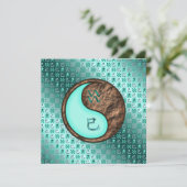 Aquarius & Earth Snake Karte (Stehend Vorderseite)