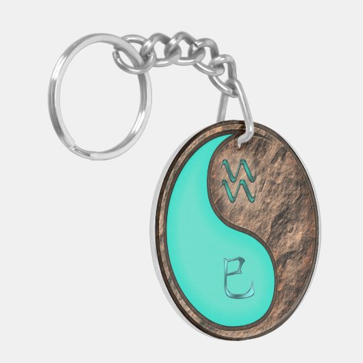 Aquarius & Earth Snake Schlüsselanhänger (Vorderseite links)