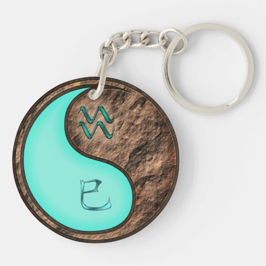 Aquarius & Earth Snake Schlüsselanhänger (Rückseite)