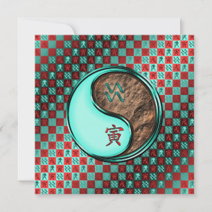 Aquarius & Earth Tiger Karte