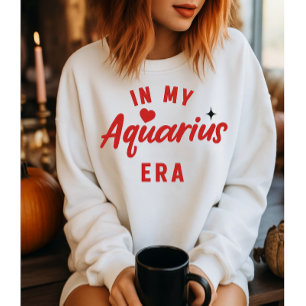 Aquarius era Sweatshirt ,Aquarius Geburtstagsgesch