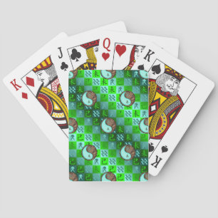 Aquarius & Erdziege Spielkarten