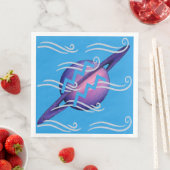 Aquarius-Esszimmer-Servietten Serviette (Beispiel)