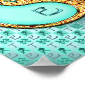 Aquarius & Feuer Schlange Poster (Ecke)