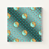 Aquarius & Fire Rabbit Notizblock (Rückseite)