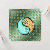 Aquarius & Fire Rat Karte (Vorderseite/Rückseite Beispiel)