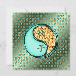 Aquarius & Fire Rat Karte