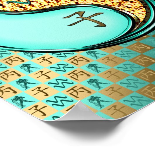 Aquarius & Fire Rat Poster (Ecke)