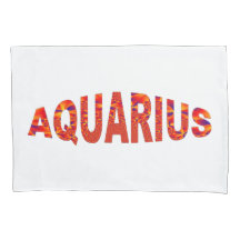 Aquarius - Firey Orange Yellow Blue