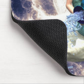 Aquarius - Frauen gießen Wasser aus einem Jug Mousepad (Ecke)