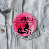 Aquarius für die Lady Zodiac in Pink Button (Beispiel)