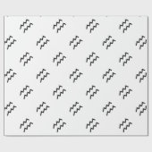 Aquarius Geschenkpapier (Flach)