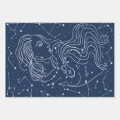 Aquarius Geschenkpapier Set (Vorderseite 3)